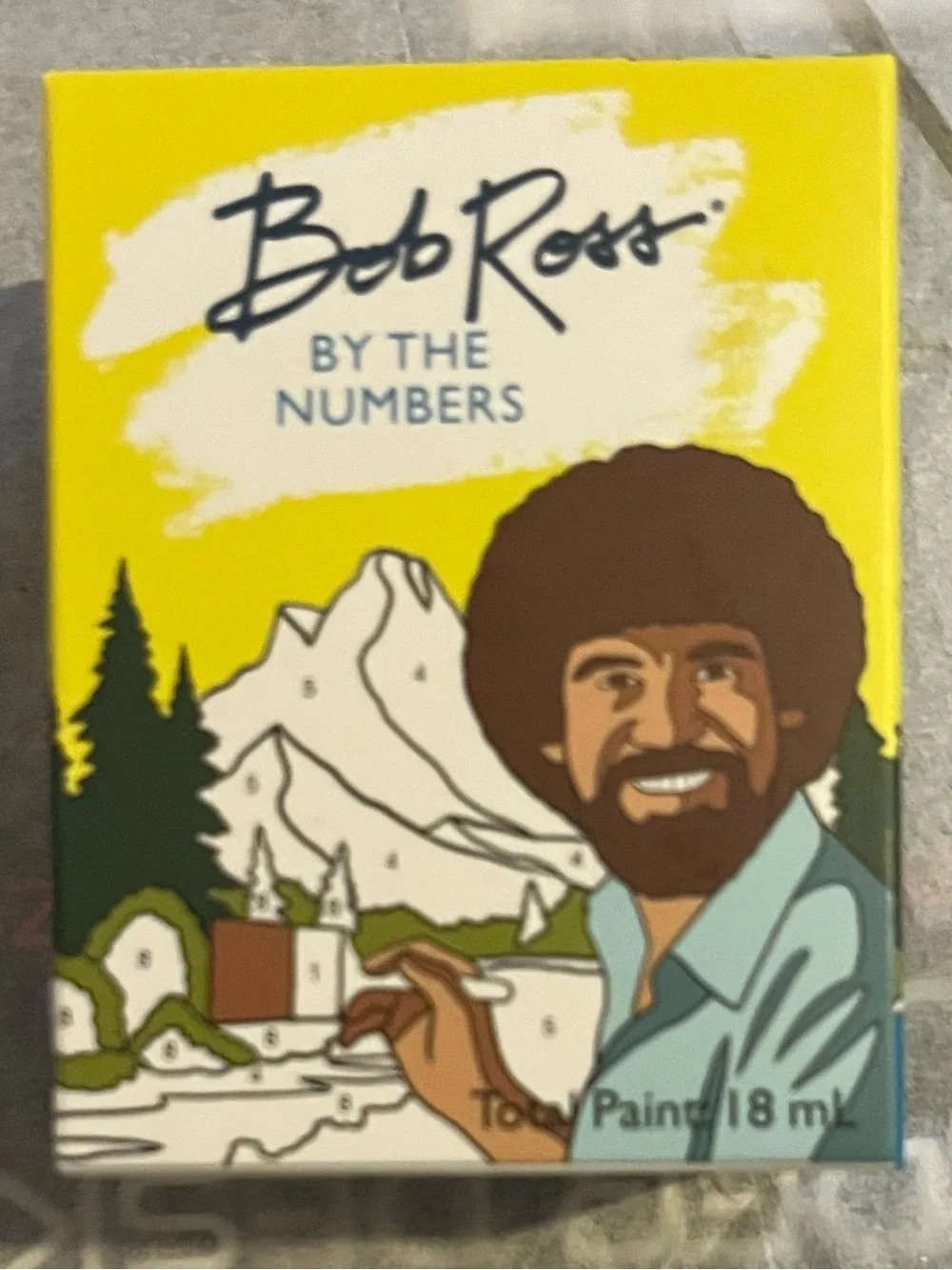 Bob Ross By The Numbers mini paint kit